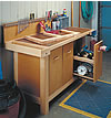 Under Bench Storage