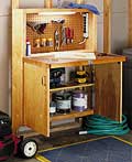 Fold-down Workbench