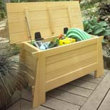 Garden Storage Bench