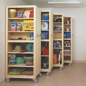 Mobile Garage Organizers