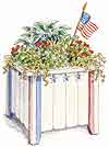 Patriotic Planter