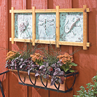 Cedar & Copper Trellis